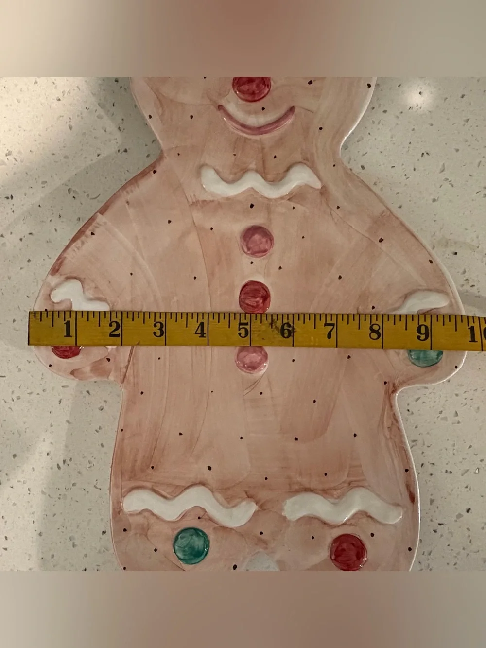 Vintage Bloomingdale’s Gingerbread Man Platter Christmas 15”